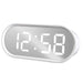 Acctim Clock 15822 15 cm x 5 cm x 6.4 cm White