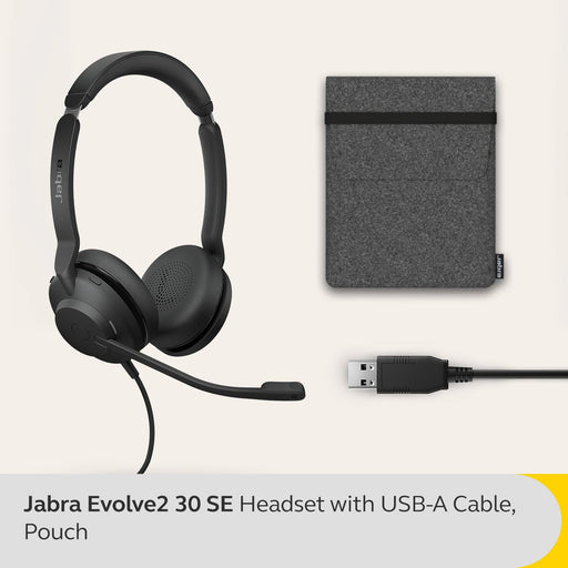 Jabra Evolve2 30 SE USB-A UC Stereo