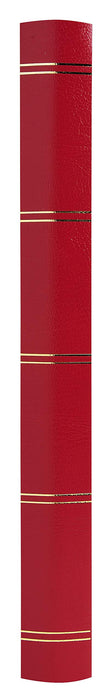 Stamp Album Faux Leather Cover Red 48 pages