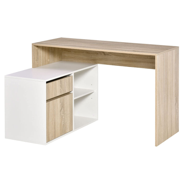 HOMCOM Desk Oak 920 x 755 mm