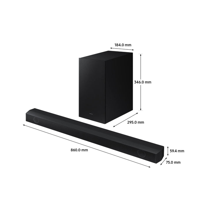 Samsung B550 2.1 Channels 410W USB HDMI Soundbar