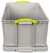 Really Useful 64L Stack Bx Recy Grey