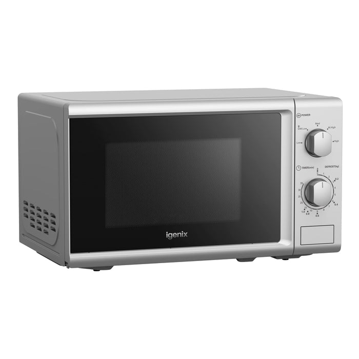 igenix Microwave Silver 800W 20L