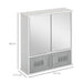 kleankin Mirror Cabinet Grey 175 x 600 mm