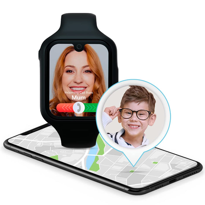 MOOCHIES Smartwatch ODY-BLK Unisex 4.3 cm (1.7")