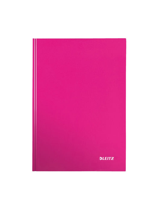 LEITZ Wow Notebook A5 Ruled Paper Pink Not perforated 80 Pages Pack of 6