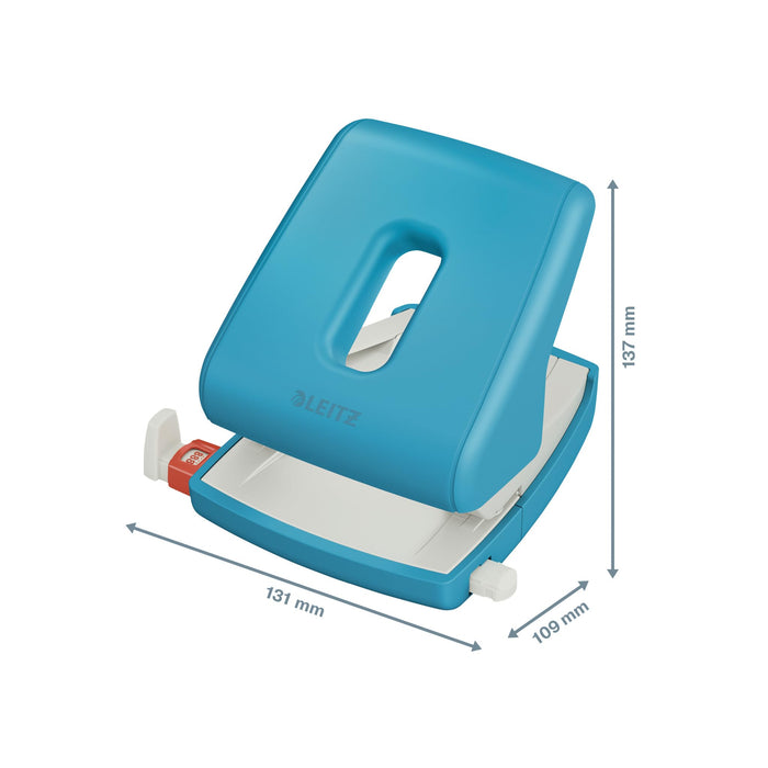 Leitz Hole Punch 50040061 30 Sheets Calm Blue