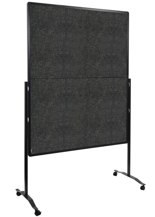 Legamaster Freestanding Notice Board PREMIUM PLUS Foldable Anthracite 150x120 cm