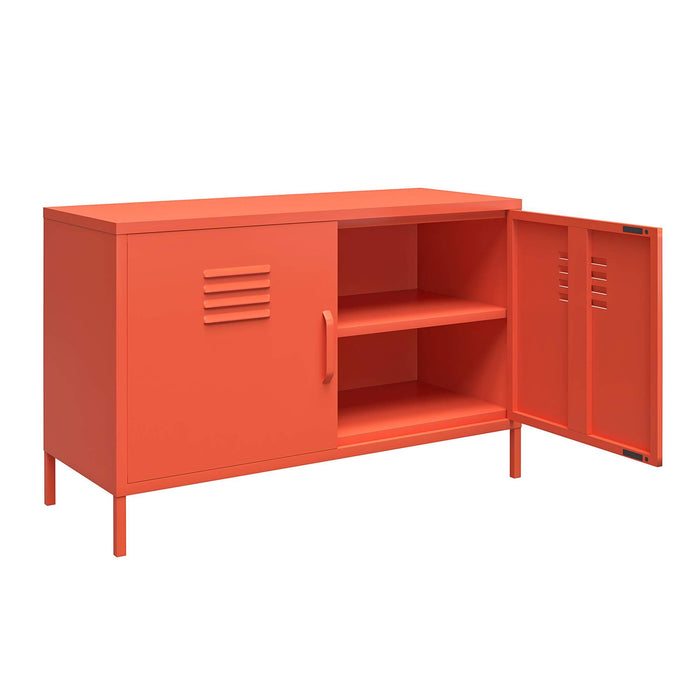 Novogratz Storage Cabinet 4012813COMNUK Orange 1,000 (W) x 400.1 (D) x 640 (H) mm