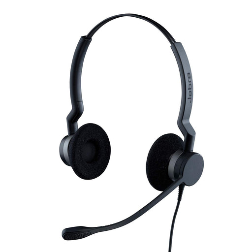 Jabra BIZ 2300 MS QD Duo - Headset - on-ear - wired - Quick Disconnect