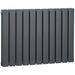 HOMCOM Panel Radiator 820-313V00GY 83.6 (W) x 0.1 (D) x 60 (H) cm