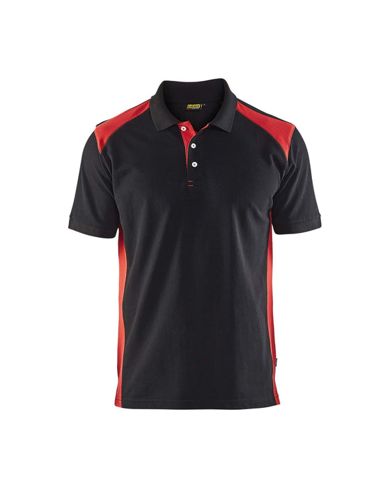 BLÅKLÄDER T-shirt 33241050 Cotton, PL (Polyester) Black, Red Size XXXL