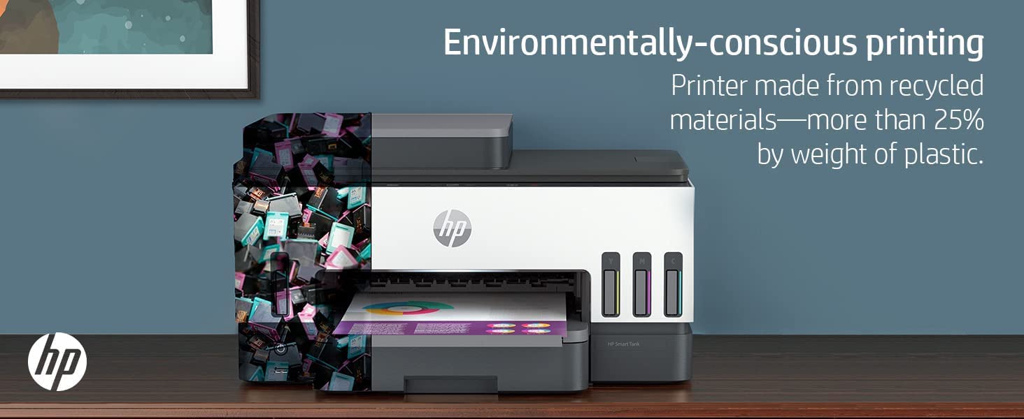 HP Smart Tank 7605 A4 Colour Inkjet 4 in 1 Multifunction Printer