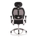 Sanderson II Black Fabric Mesh Back Chair - OP000244