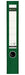 Leitz Lever Arch File A4 PP 180 50mm Green (Pack 10) - 10151055