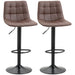 HOMCOM Bar Stool 835-743V70BN Brown