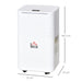 HOMCOM Dehumidifier 821-017V71 2.5 (W) x 2.2 (D) x 4.45 (H) cm