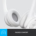 Logitech H390 - Headset - on-ear - wired - USB-A - off-white