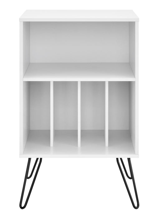 Alphason Bookcase 1324015COM White MDF