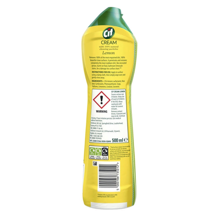 Cif Professional Cream Cleaner 500ml