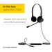 Jabra BIZ 2300 USB MS Duo - Headset - on-ear - wired - USB