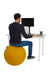 Alba Ergonomic Ball Mhball J Fabric Yellow