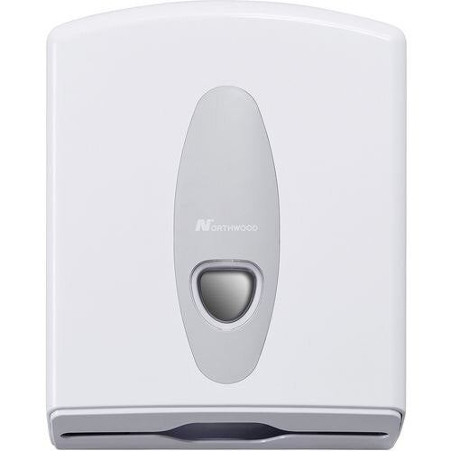 Hand Towel Dispenser Plastic White 27.6 x 21.5 x 36 cm