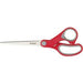 Scotch Scissors Comfort Stainless Steel Red, Grey 180 mm