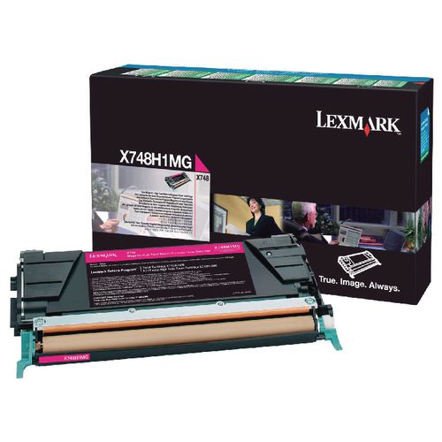 Lexmark X746A1MG Original Toner Cartridge Magenta