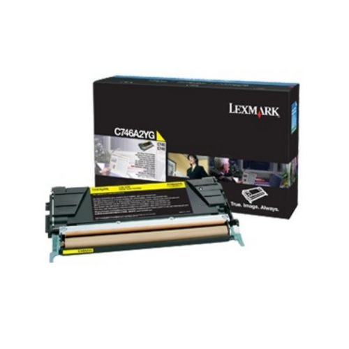 Lexmark Original Toner Cartridge C746A3YG Yellow