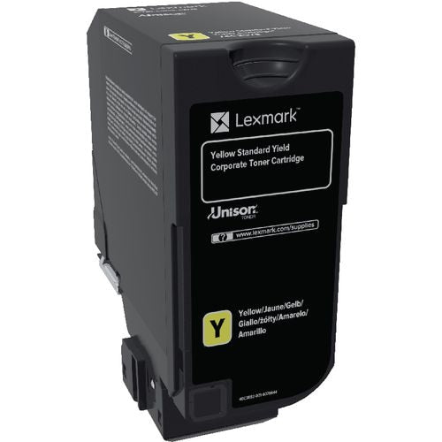 Lexmark 74C2SYE Original Toner Cartridge Yellow