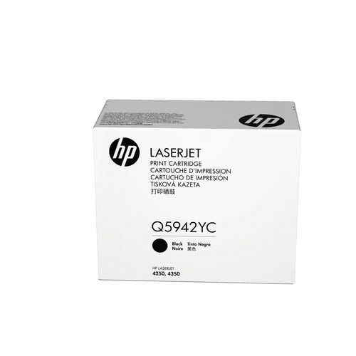 HP 42X Original Toner Cartridge Q5942YC Black