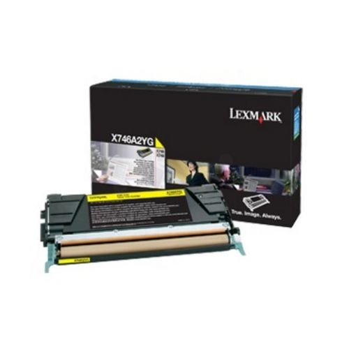 Lexmark X746A3 Y Original Yellow Toner