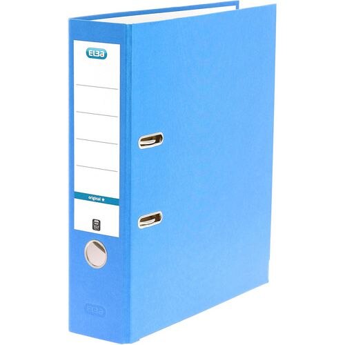 ELBA Smart Lever Arch File 80 mm Polypropylene 2 ring A4 Blue