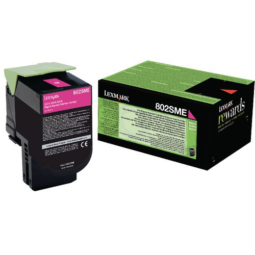 Lexmark 80C2SME Original Magenta Cartridge toner