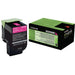 Lexmark 80C2SME Original Magenta Cartridge toner