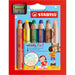 STABILO woody 3 in 1 Multi Talented Colouring Pencil Assorted with Sharpener Pack of 6