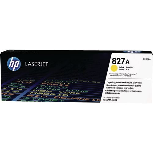 HP 827A Original Toner Cartridge CF302AC Yellow