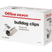 Office Depot Bulldog Clips 100mm Silver Pack of 6