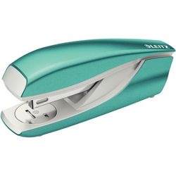 Leitz NeXXt WOW Stapler 5502 Half Strip Ice Blue 30 Sheets 24/6, 26/6 Metal