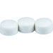 Niceday Whiteboard Magnets 10 mm White 1 x 1 cm Pack of 10