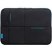 Samsonite Laptop Sleeve Airglow 14.1 Inch Neoprene, Polyester Black, Blue 26 x 36 x 6 cm