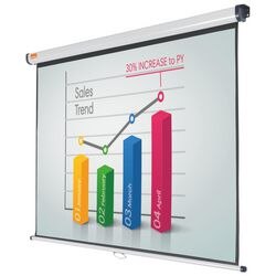 Nobo Wall Mounted Projection Screen 1902391W Format 16:10 150 x 104 cm