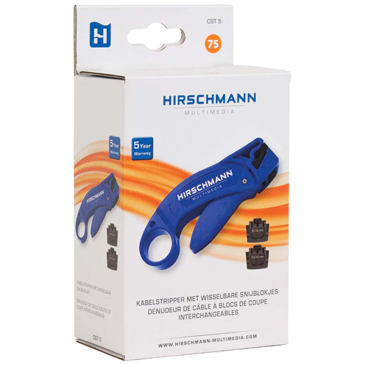 Hirschmann Stripping Plier Coax 7 mm Blauw