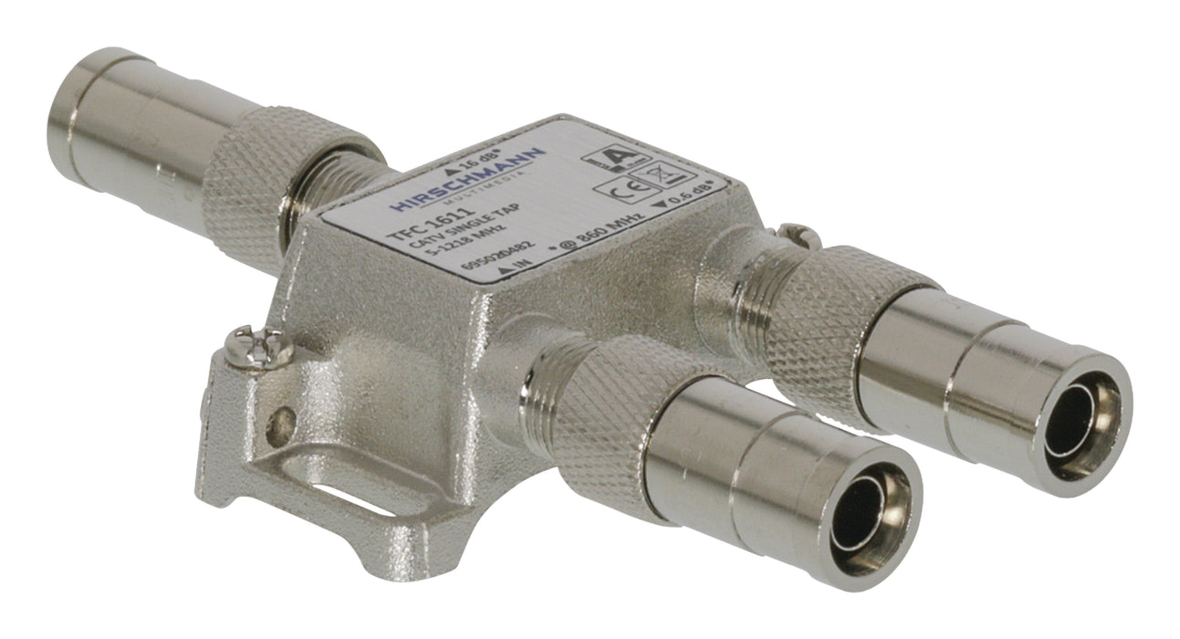 Hirschmann CATV Splitter 1.0 dB / 5-1218 MHz - 1 Output