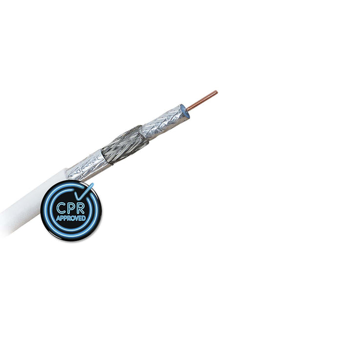 Hirschmann Coax Cable 20 m White