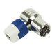 Hirschmann QFA 5 Angled push-on quick F connector