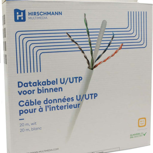 Hirschmann INKA CAT6 U/UTP PVC Eca 20 m white CAT6 U/UTP cable for indoors