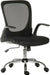 Flip Mesh Back Executive Office Chair with Flip Up Armrests Black - 6962BLK