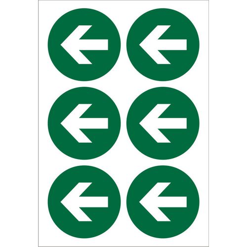 First Aid Sign Arrow Pictogram Plastic